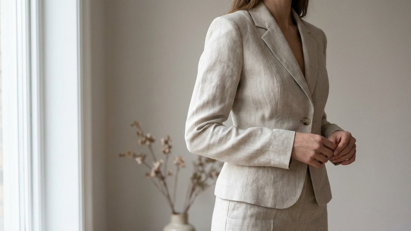 Der Leinen-Trick, den jede Stylistin kennt: Warum dein Outfit plötzlich chic wirkt