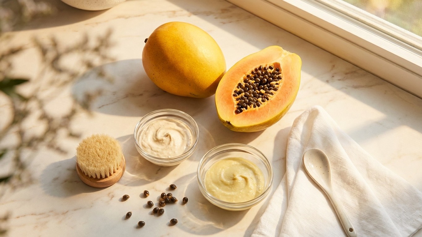 Enzympeeling naturel maison : recettes, précautions et alternative douce