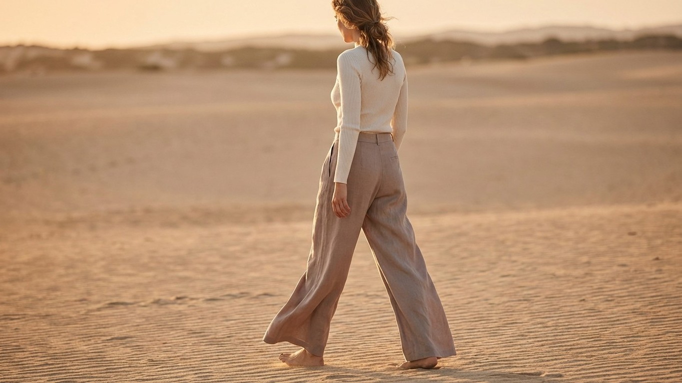 Palazzo-Hosen erobern den Frühling 2026 – Die schwarze Hose hat ausgedient