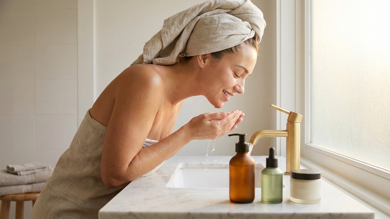 Nettoyer, tonifier, exfolier : la routine de nettoyage du visage au naturel