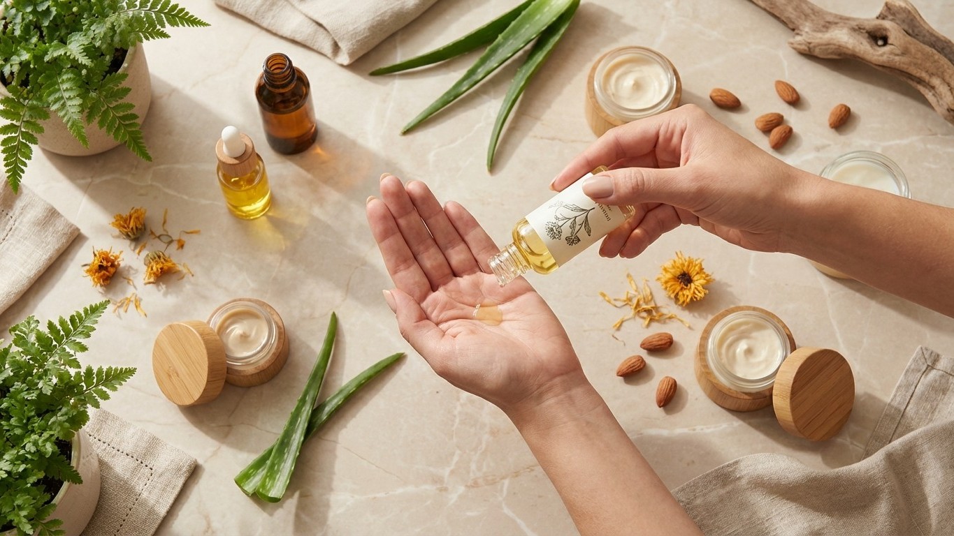 Routine de soins naturels de la peau : étapes, ordre et conseils pour une peau saine