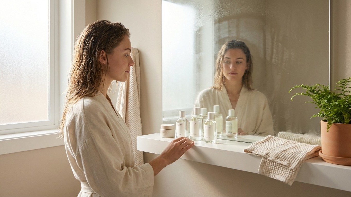 Routine de soin du visage naturelle pour débutants : par où commencer