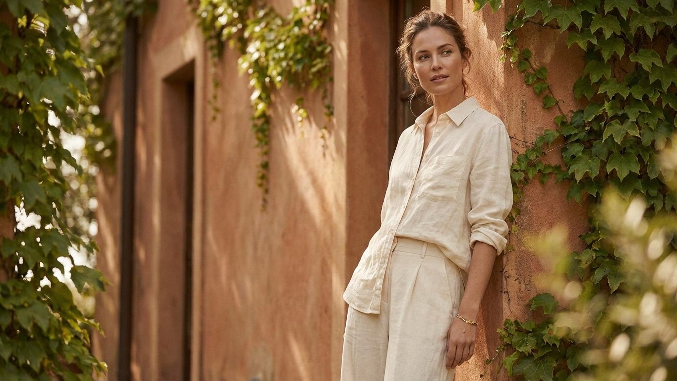 Das Leinen-Geheimnis: Warum Stylistinnen diesen Stoff jetzt zu ALLEM tragen