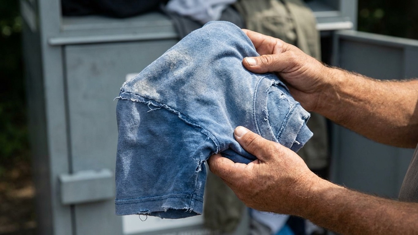 Die dunkle Wahrheit hinter dem Altkleider-Container: Wo deine Spende wirklich landet