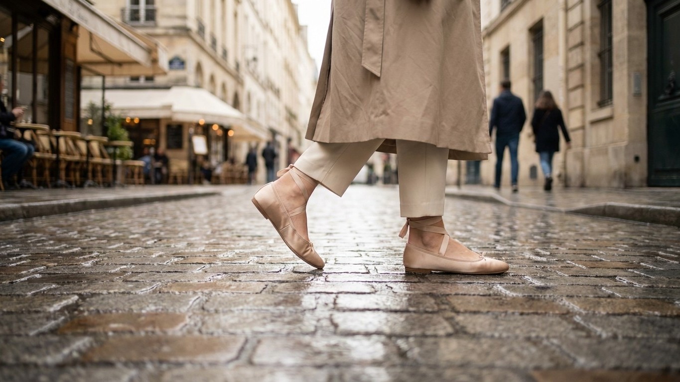 Flache Schuhe 2026: Warum Ballerinas und Loafer jetzt mehr Wirkung haben als High Heels
