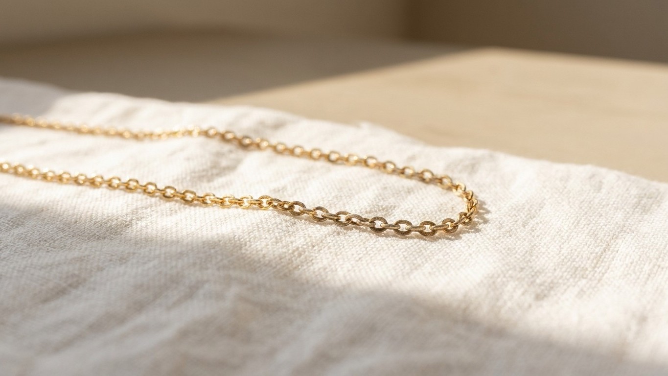 Goldkette im Sommer: Wie Sonnencreme deinen Schmuck zerstört