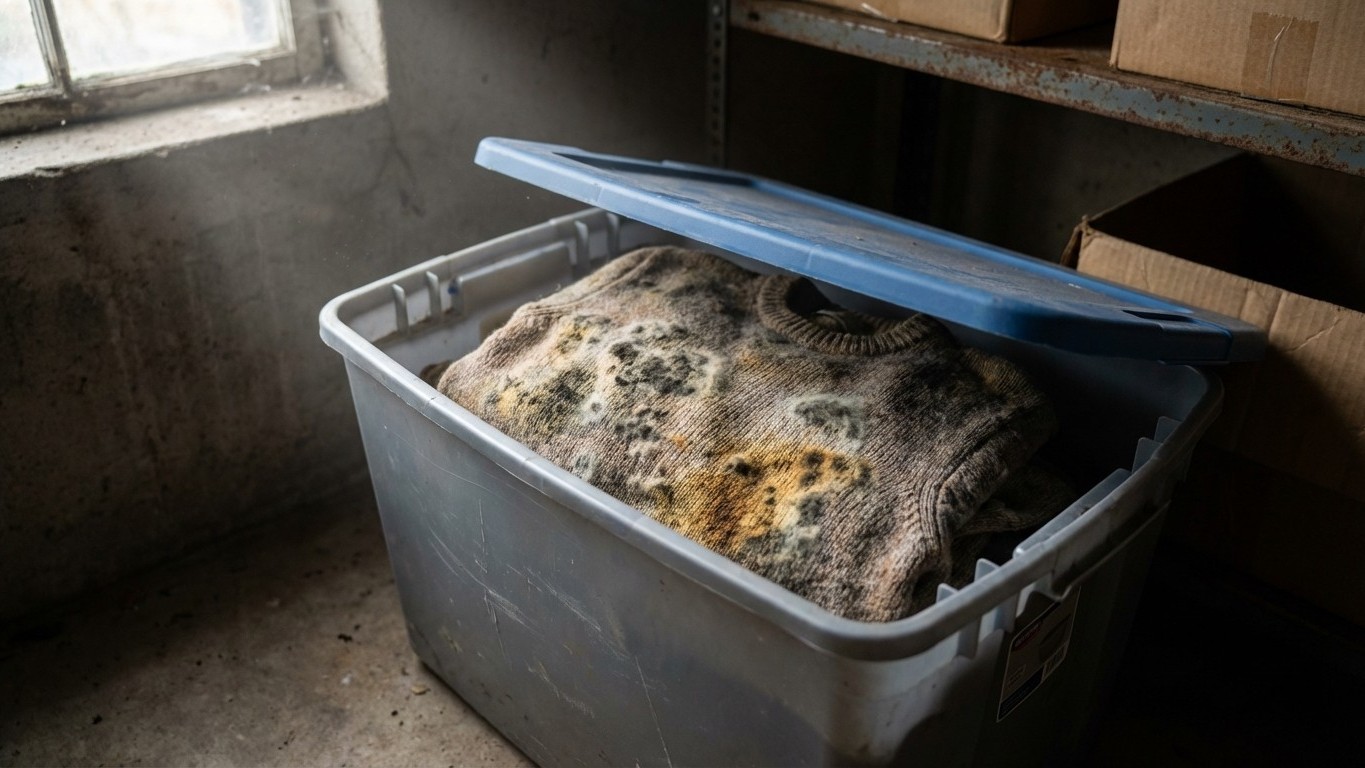 Plastikboxen-Falle: Warum Winterkleidung in luftdichten Behältern verfällt und wie man es verhindert