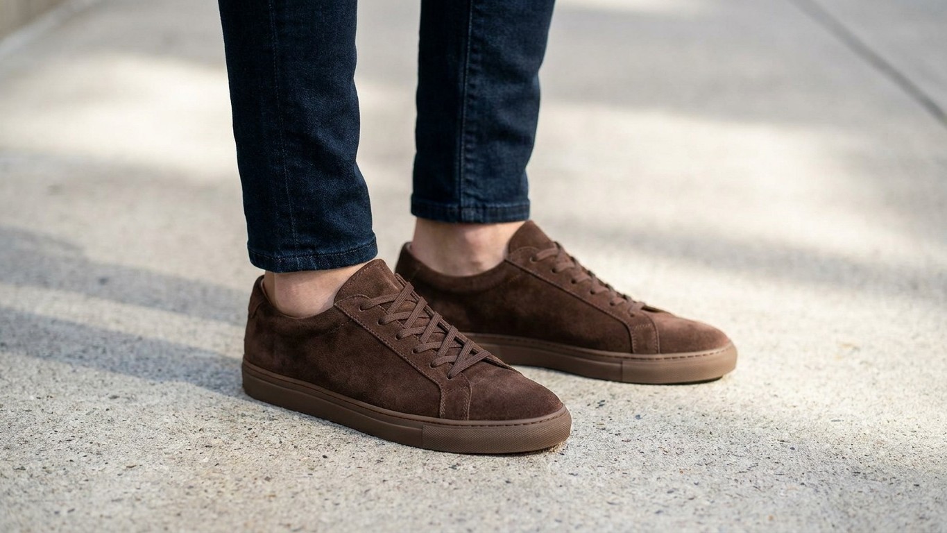 Weiße Sneaker sind passé: Der Low-Profile-Sneaker erobert die Straßen