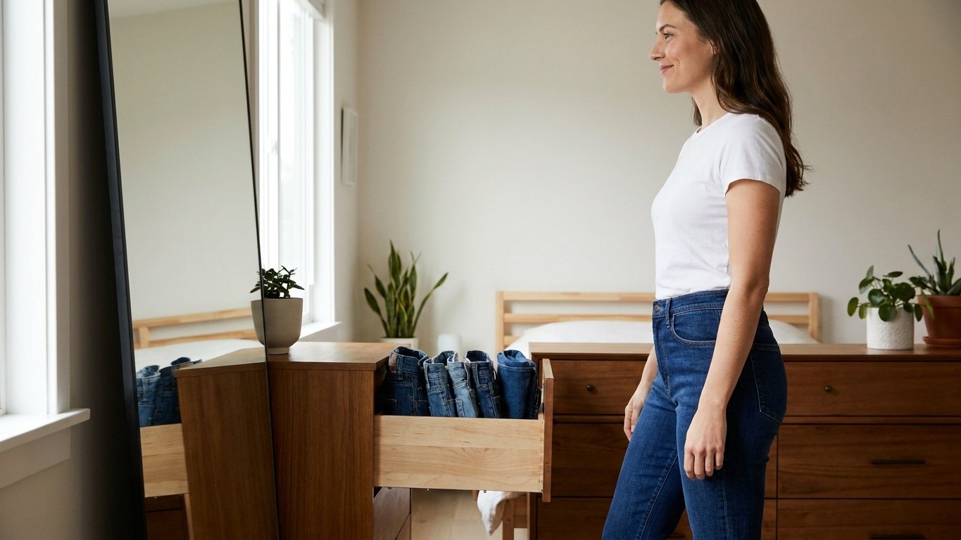 30 Jahre falsch gefaltet: Wie die japanische KonMari-Methode deine Jeans und deine Silhouette verwandelt