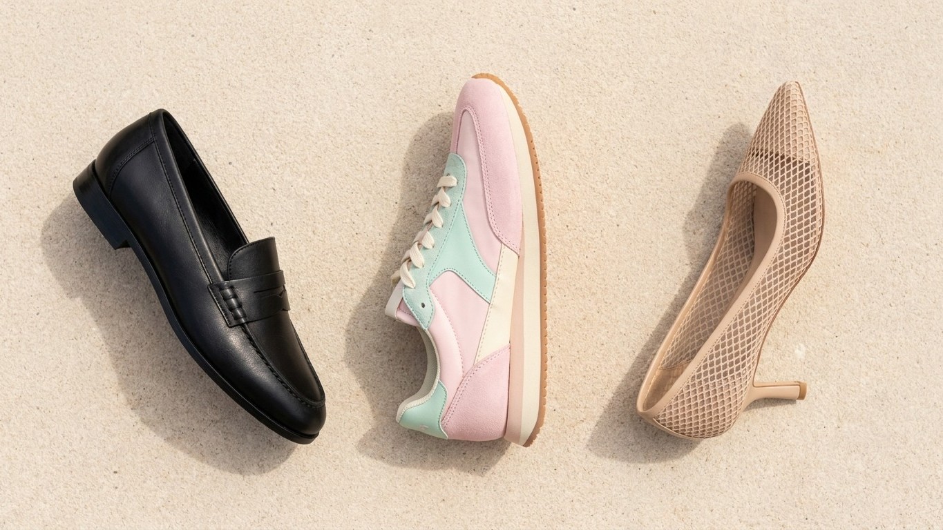 Loafer, Retro-Sneaker, Kitten Heels: Diese 3 Schuhe dominieren 2026