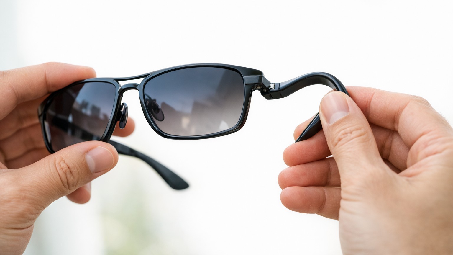 Jahrelang falsch gemacht: Was die Sonnenbrille auf dem Kopf mit deiner Brille wirklich anstellt