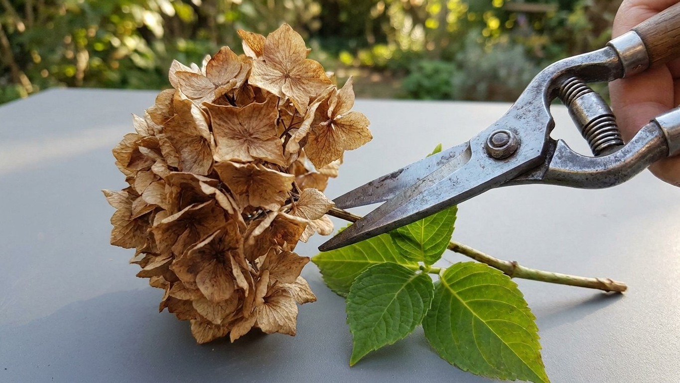 Hortensien im Spätsommer richtig pflegen: Warum jetzt weniger mehr ist