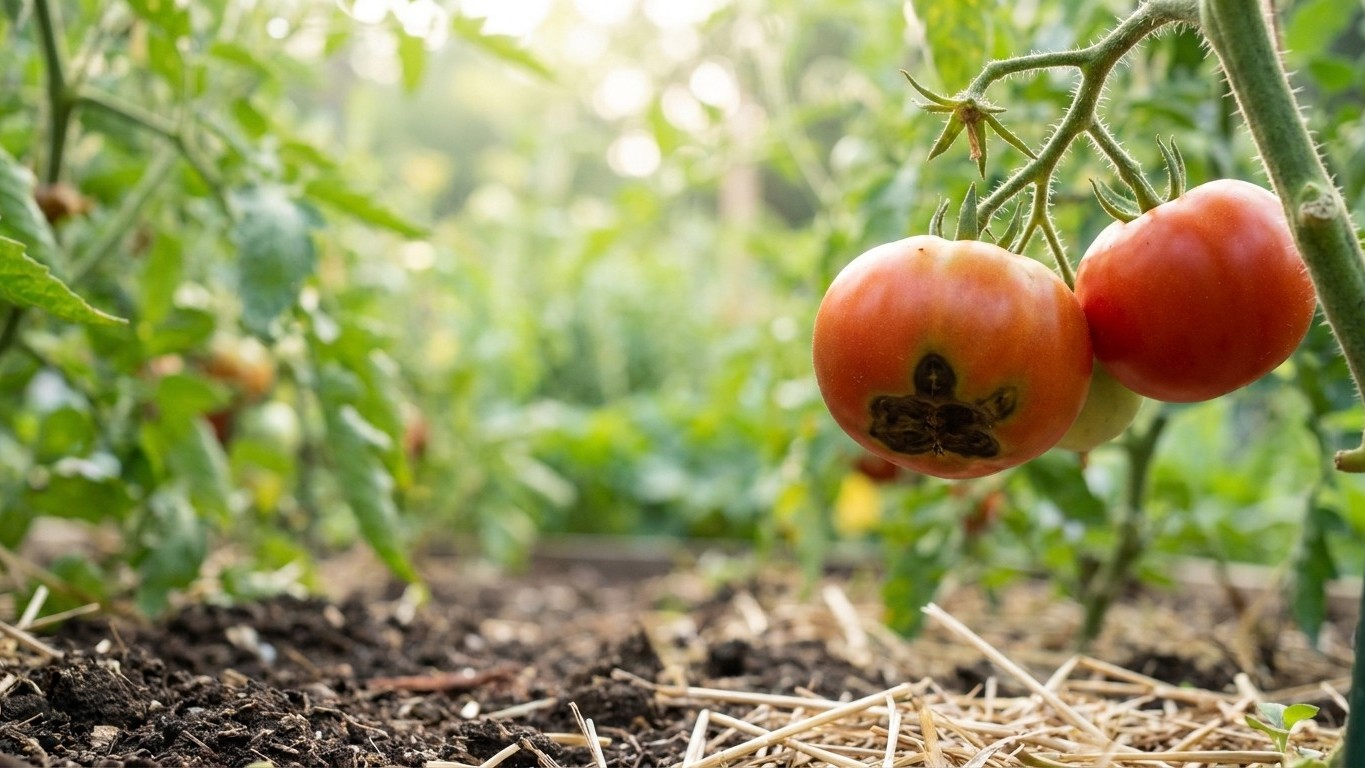 Ich habe jahrelang Kalzium gegen die schwarzen Flecken an meinen Tomaten gestreut: Als mir ein Gärtner zeigte, was wirklic...
