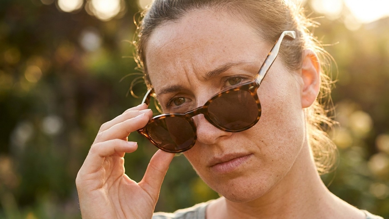 Zehn Jahre ins Haar geschoben: Wie ich meine Sonnenbrillen systematisch zerstört habe